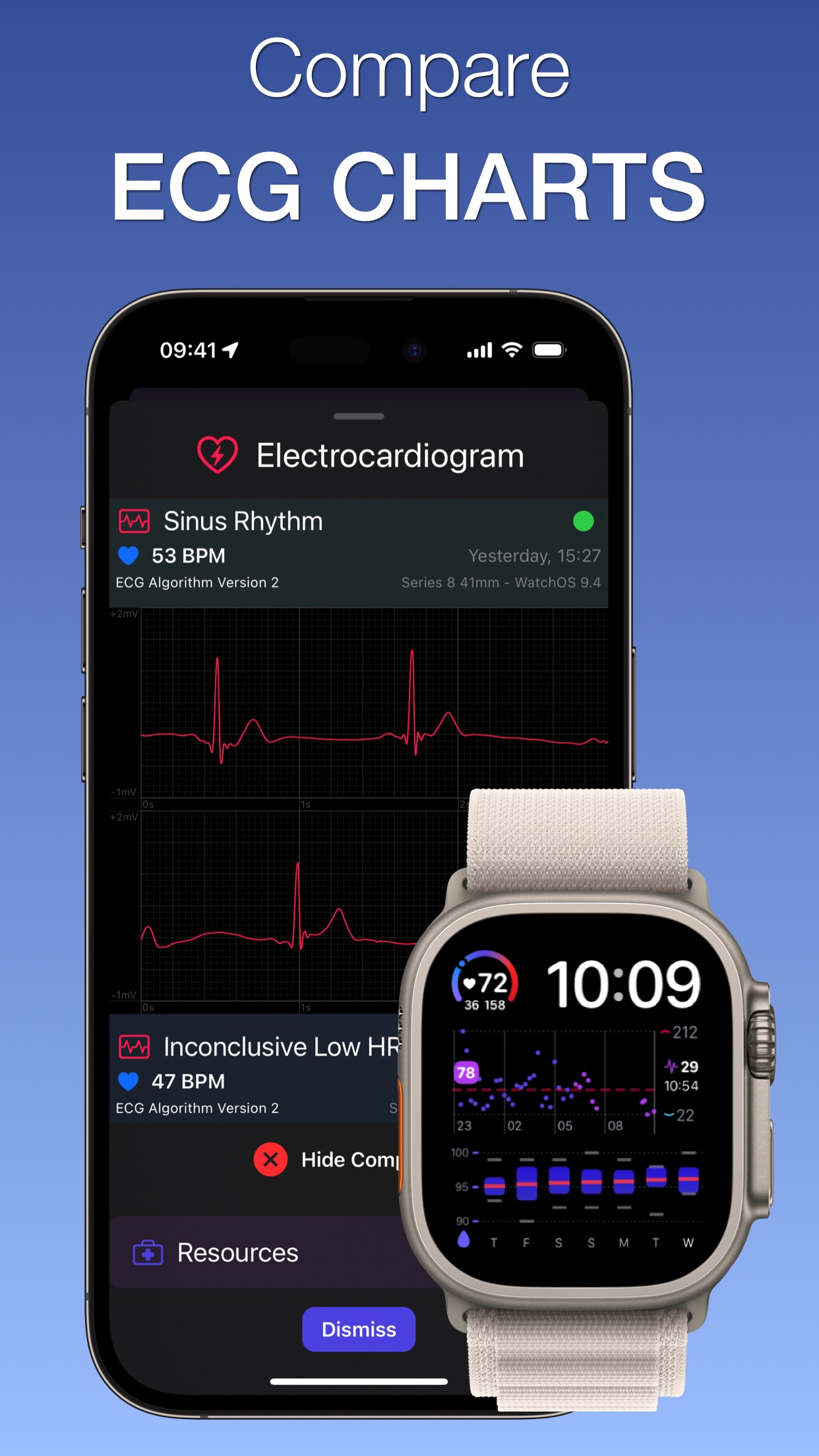 Screenshot do app Heart Analyzer: Pulse Tracker