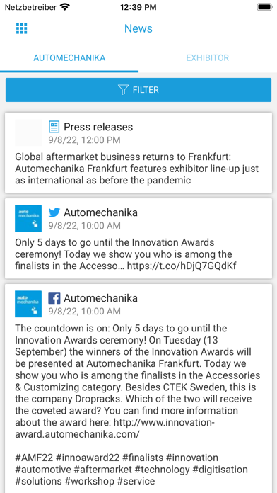 Automechanika Frankfurt screenshot 2