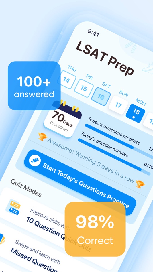 #2. LSAT Prep 2025 (iOS) By: 和荣 叶