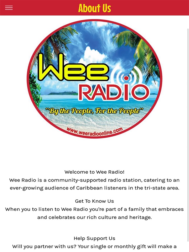 Wee Radio on the App Store