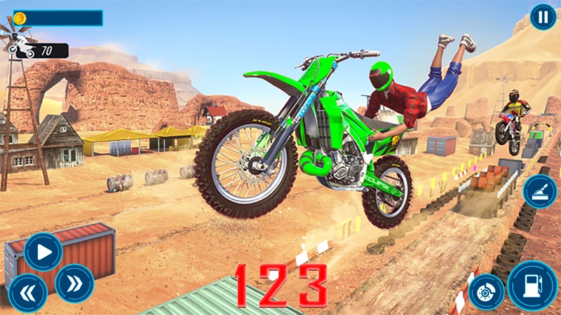 Moto Bike Stunt Racing Games screenshot 3