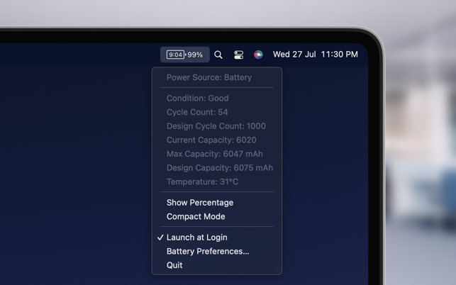 ‎Battery Life Indicator Screenshot