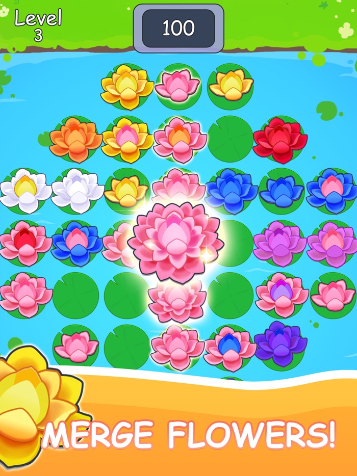 Flower Match Merge