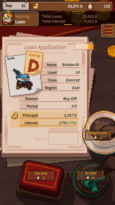 Gold Lender Manager Screenshot