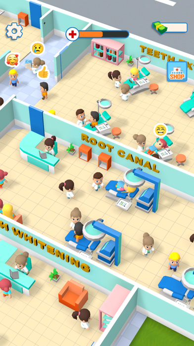 Idle Dental Hospital Tycoon Screenshot