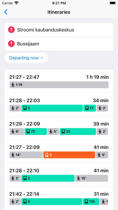 Vedu - Tallinn Transport Screenshot