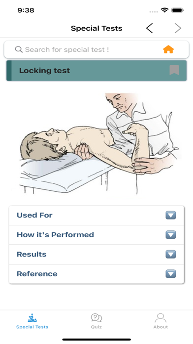 Orthopedic Examination Lite Screenshot