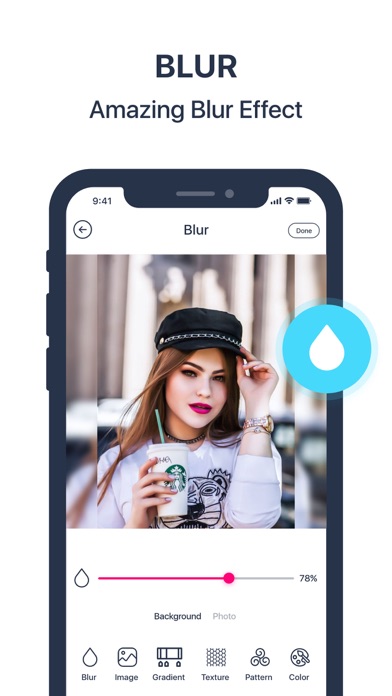 Square Fit - No Crop Photo App Screenshot