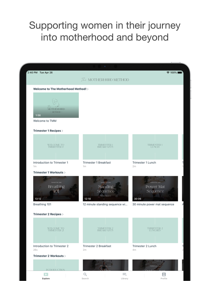 The Motherhood Method