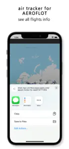 Tracker For Aeroflot screenshot #5 for iPhone
