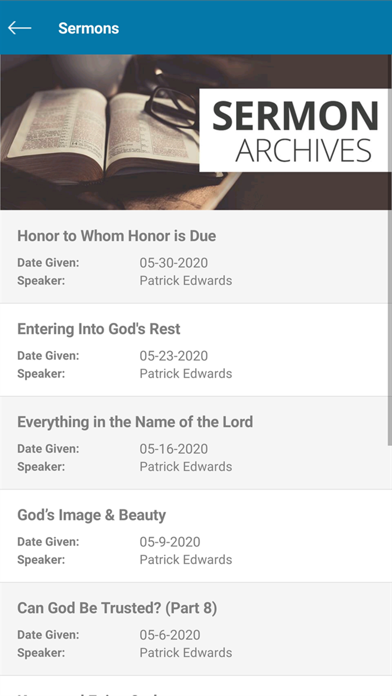 FBC Warrensburg Screenshot