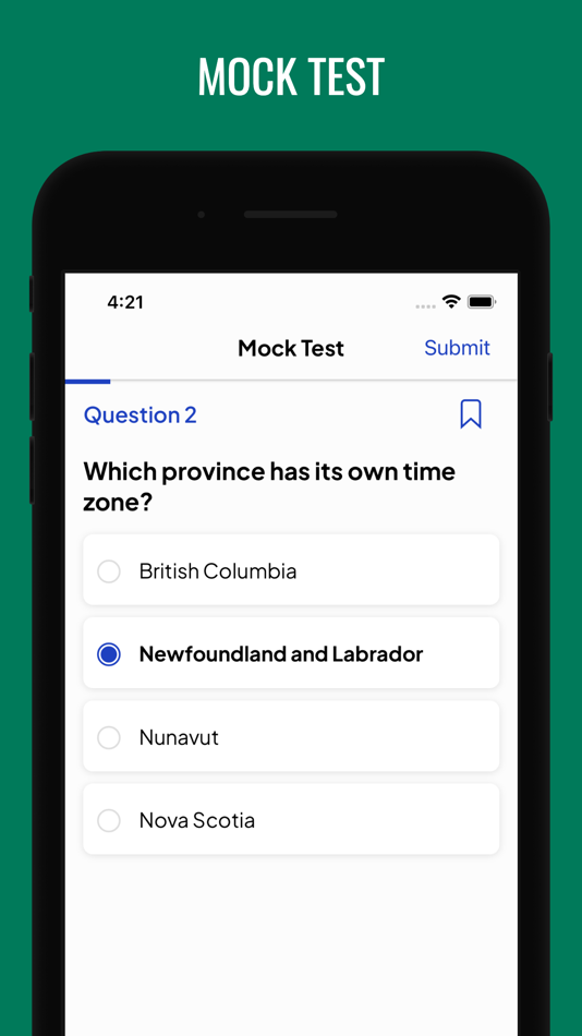 #2. Canadian Citizen Test 2024 (iOS) 由: S Mehta