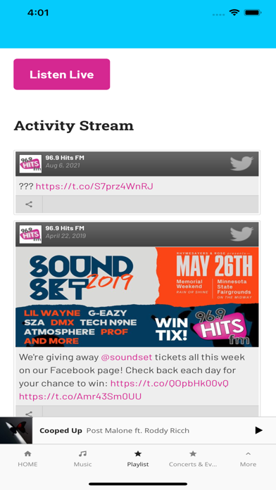 96.9 Hits FM Screenshot