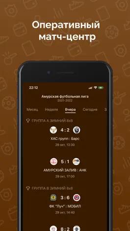 Game screenshot Амурская футбольная лига apk