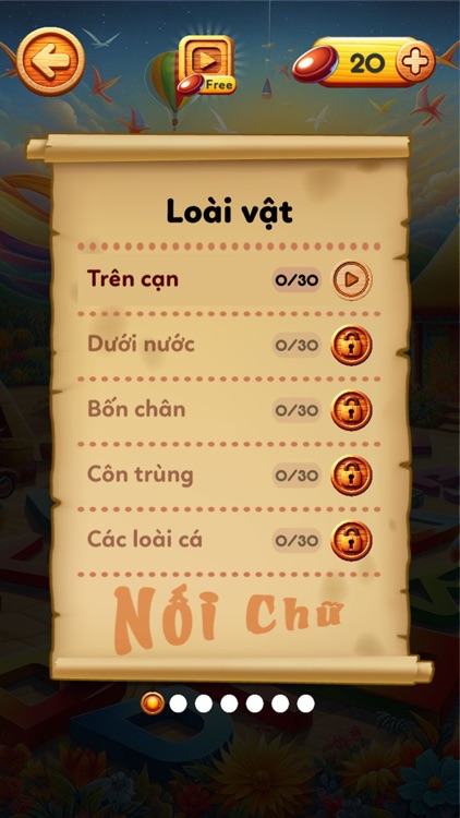 Nối Từ - Nối Chữ