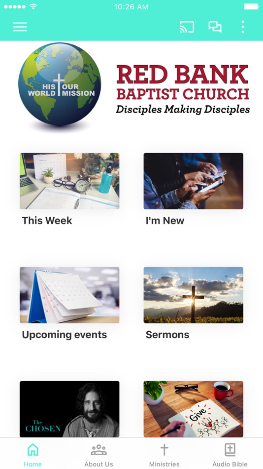 #1. Red Bank Baptist Lexington, SC (iOS) 由: Red Bank Baptist Church Apps