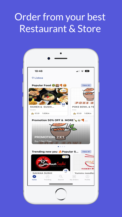 Screenshot 1 of vooeat App