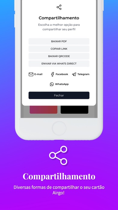 Airgo - Seu cartão inteligente Screenshot