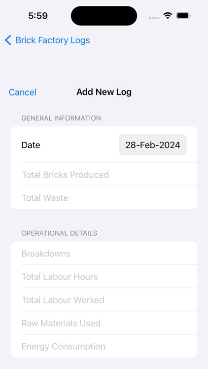 Bricks Factory Log