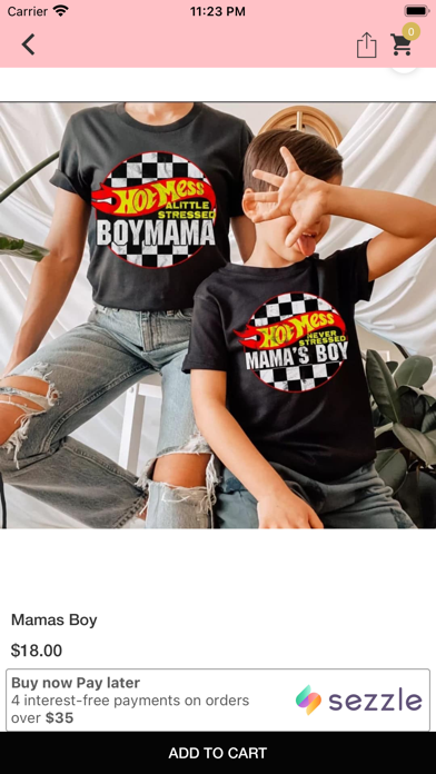 Southern Magnolia Apparel Screenshot