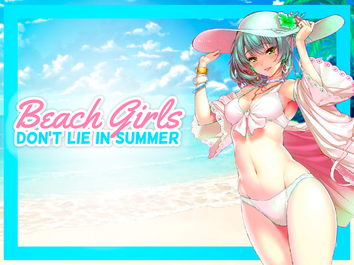 Beach Girls No Lie in Summer