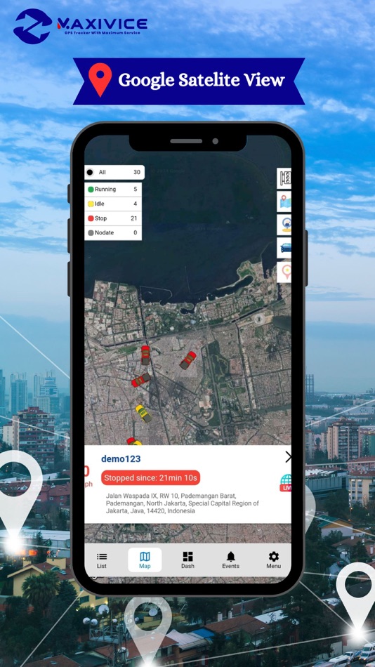 #1. Maxivice Tracking Platform (iOS) 来自: Hery Gus