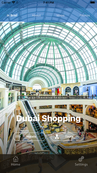 Dubai Shopping Visitor Guide Screenshot