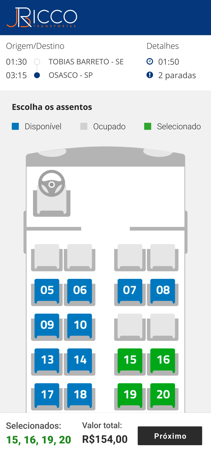 Viaje Ricco Transportes