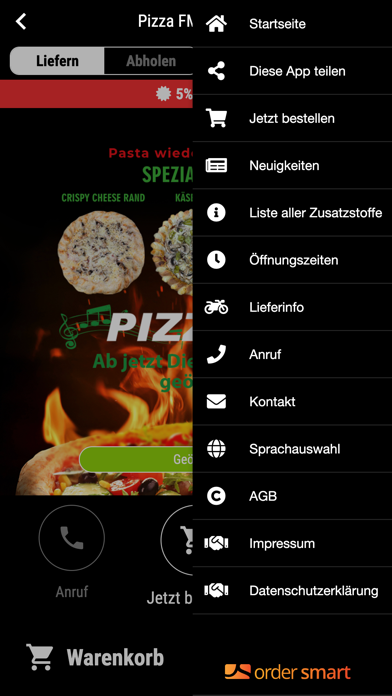 Pizza FM Bremen Screenshot