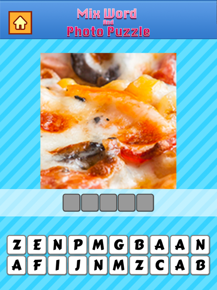 Mix Word and Photo Puzzle