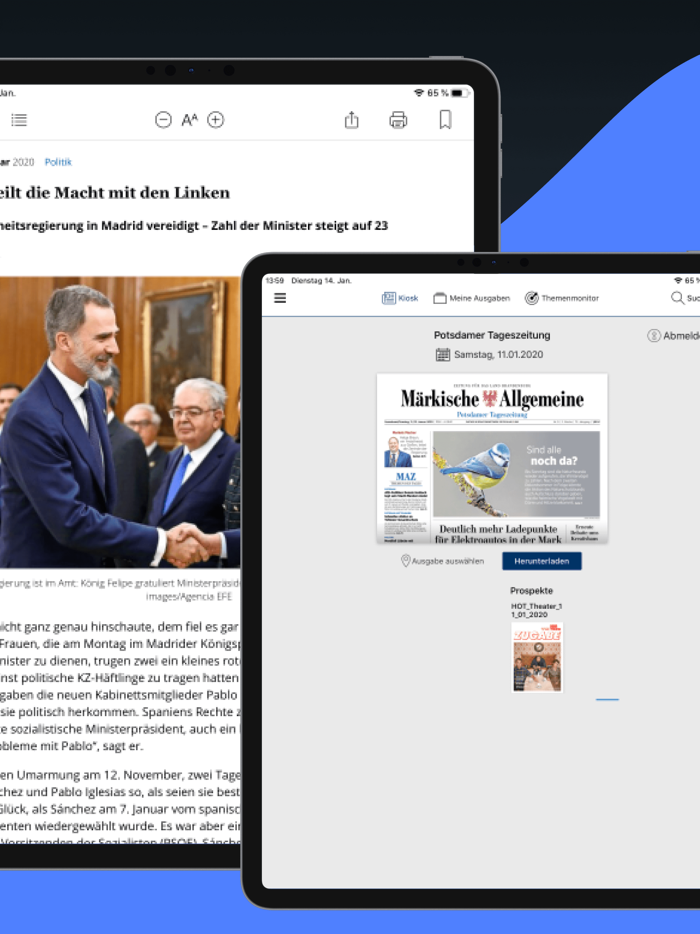 MAZ E-Paper News aus Potsdam