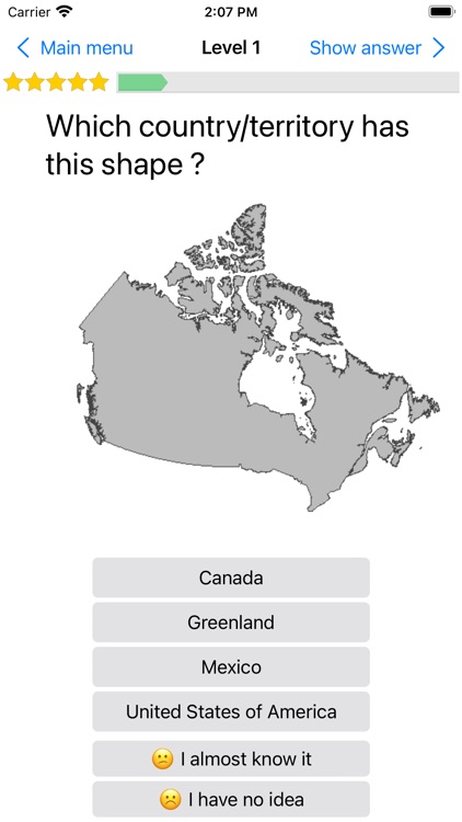 OneMileNorth Countries Quiz screenshot-6