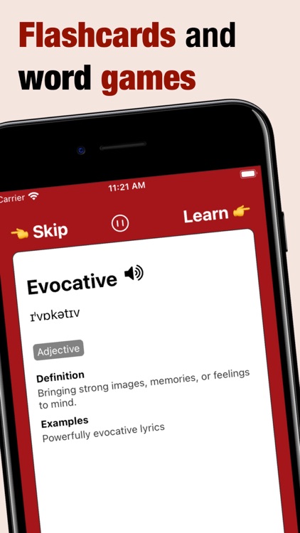 Vocabulary Builder by Worder screenshot-3