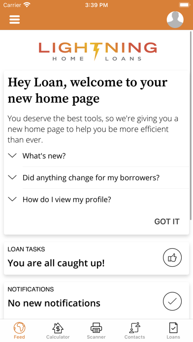 Lightning Home Loans Screenshot