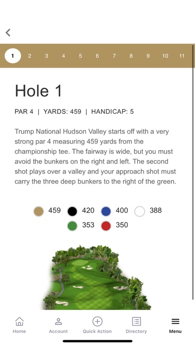 Trump Golf Hudson Valley Screenshot
