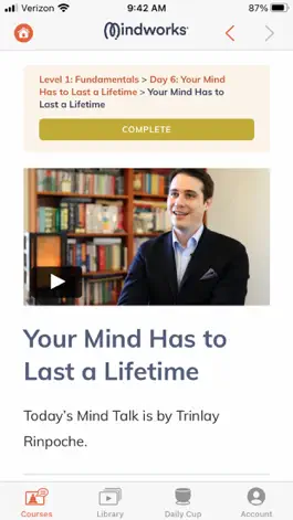 Game screenshot Mindworks: Guided Meditation apk