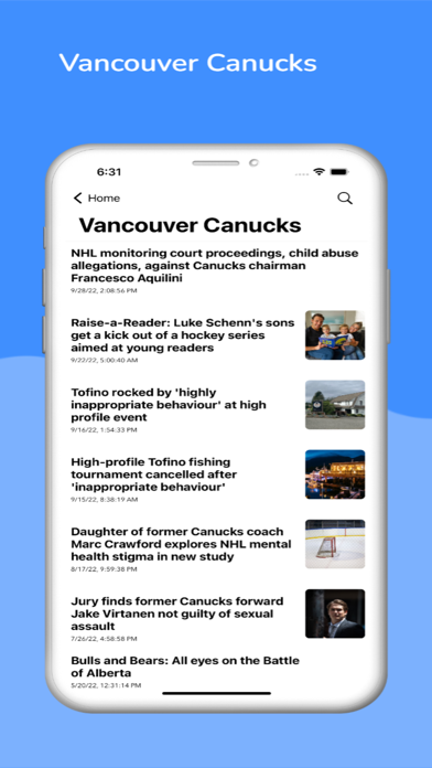 Vancouver Local News & Sports Screenshot