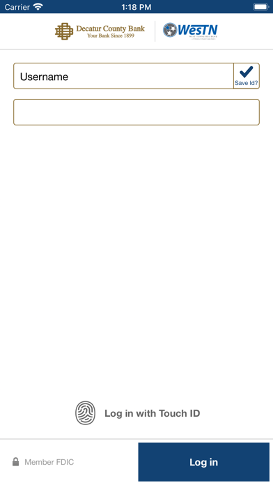 Decatur County Bank Biz Screenshot