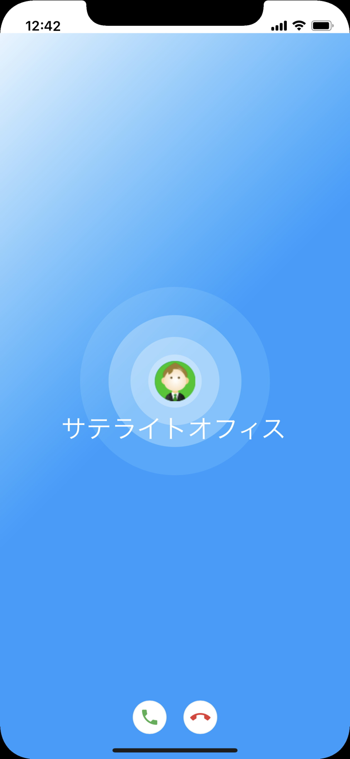 IP電話 - サテライトオフィス