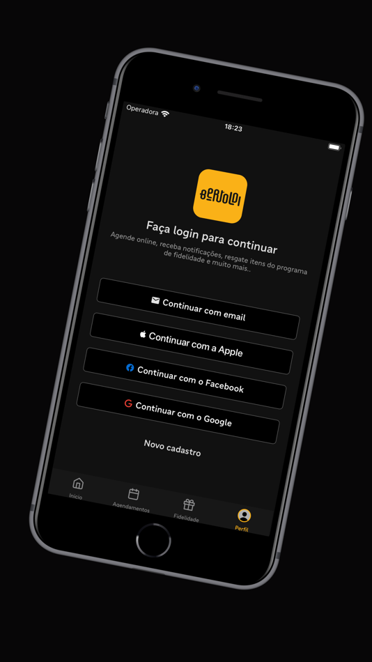 #1. Bertoldi Barbearia (iOS) Podle: STARAPP SISTEMAS LTDA ME