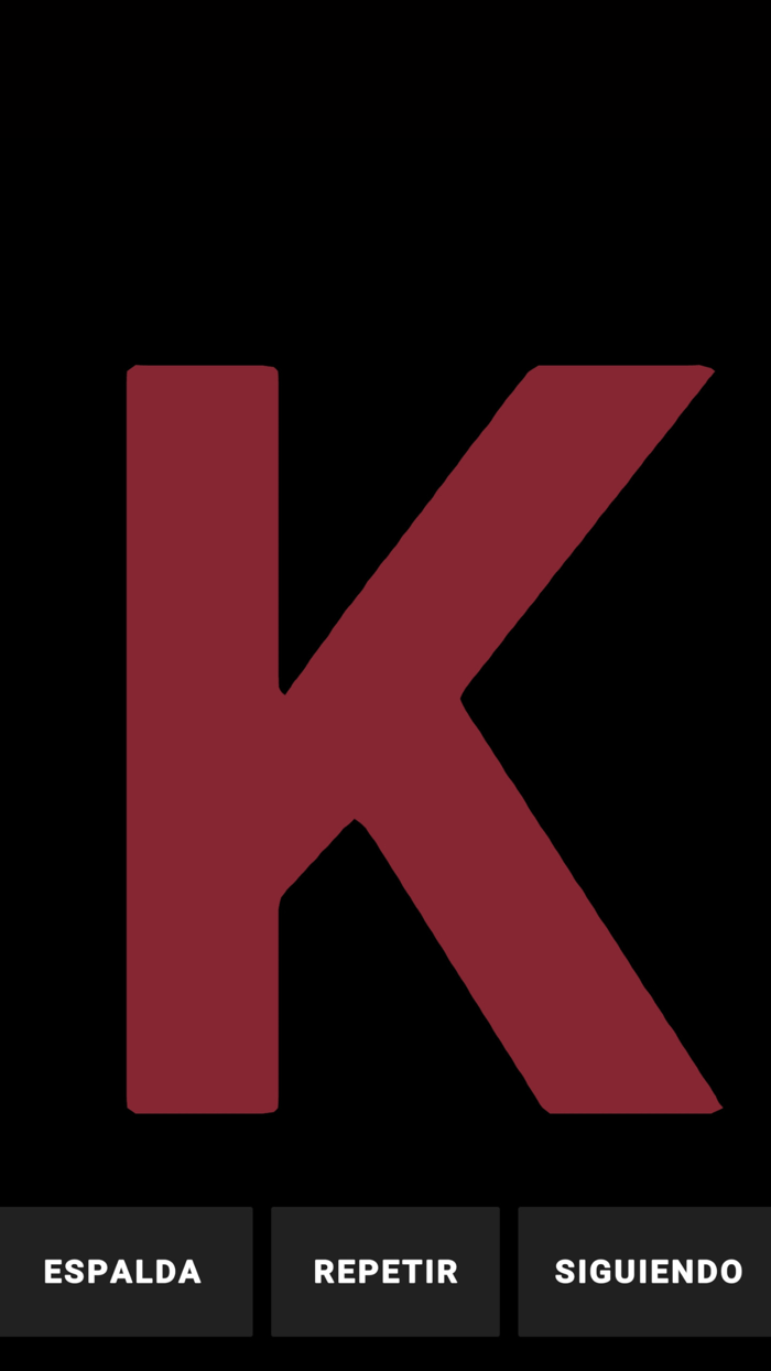 Alfabeto Pantalla completa