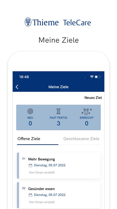 Thieme Coach Screenshot