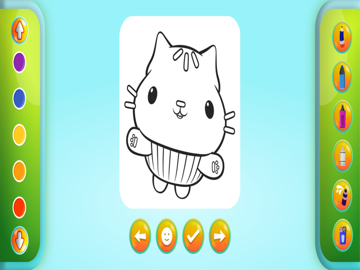 Glitter Dolls Doodle Book Game