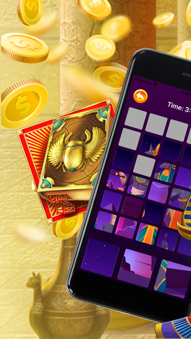 Egyptian puzzles game Screenshot