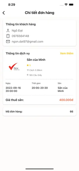 Game screenshot Datsan247 - Tìm sân hack
