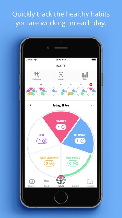 UoS Wellbeing App Screenshot