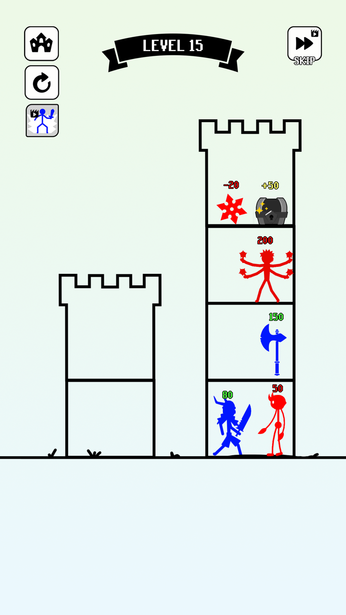 Craft Tower Stick Hero Wars