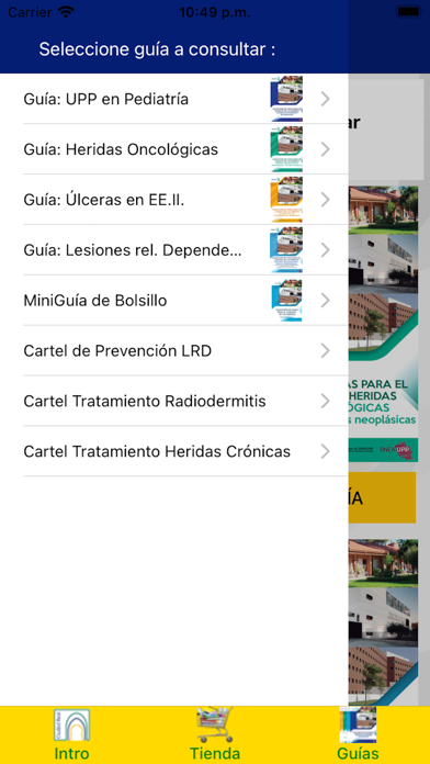 Coleccion Guias Heridas Screenshot