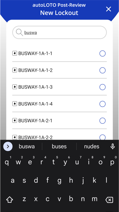 autoLOTO Legacy Screenshot