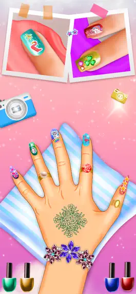 Game screenshot Unicorn Nail Salon Manicure apk